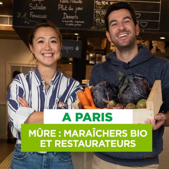 Mûre, restaurant et maraîcher partenaire